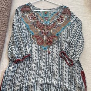 Johnny Was %100 silk